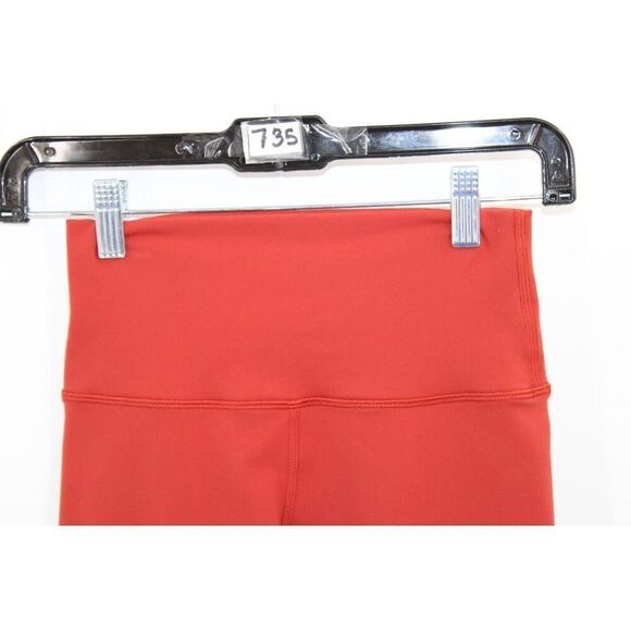Lululemon Leggings Womens 4 BURNT ORANGE High Rise Wunder Under - Picture 2 of 6